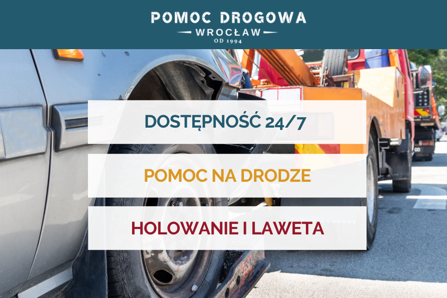 Pomoc drogowa Wrocław 24h
